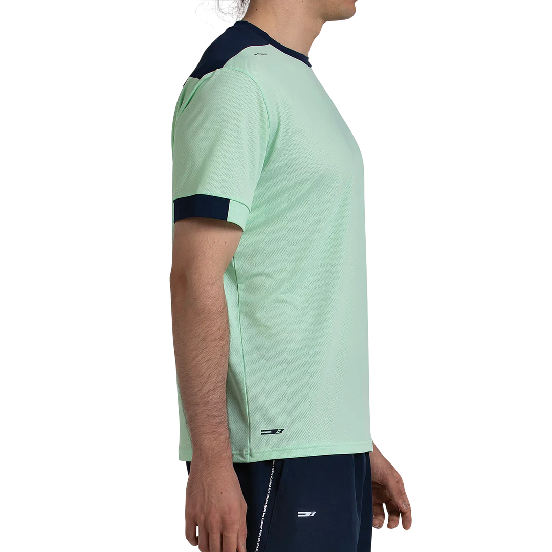 Polera Bullpadel Mananu Verde Acido 2