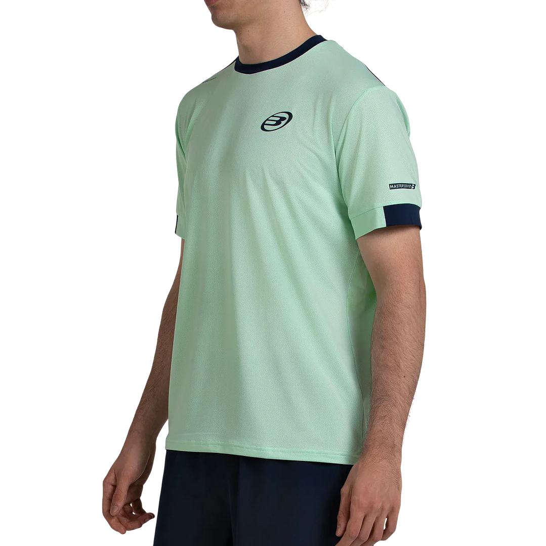 Polera Bullpadel Mananu Verde Acido 3