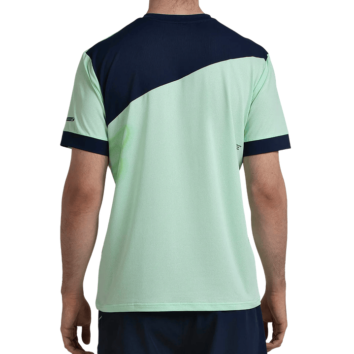 Polera Bullpadel Mananu Verde Acido 4