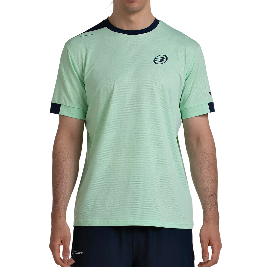 Polera Bullpadel Mananu Verde Acido 1