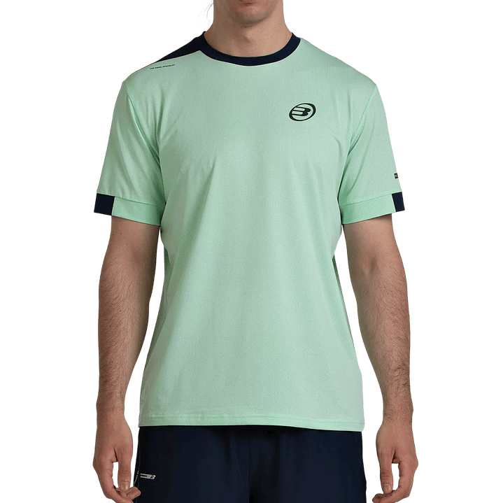 Polera Bullpadel Mananu Verde Acido 1