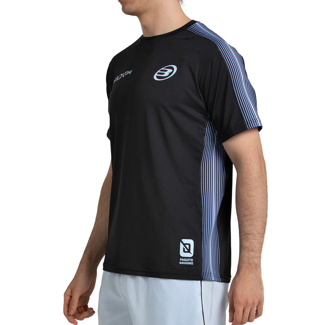 Polera Bullpadel Paquito 2026 Negro 3
