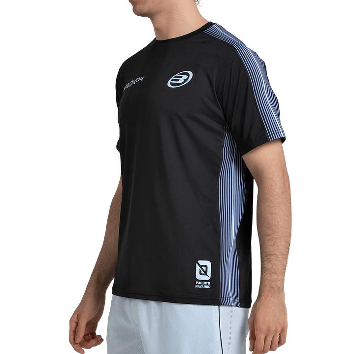 Polera Bullpadel Paquito 2026 Negro 3