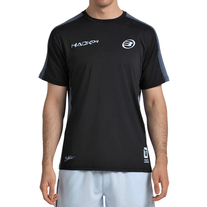 Polera Bullpadel Paquito 2026 Negro 1