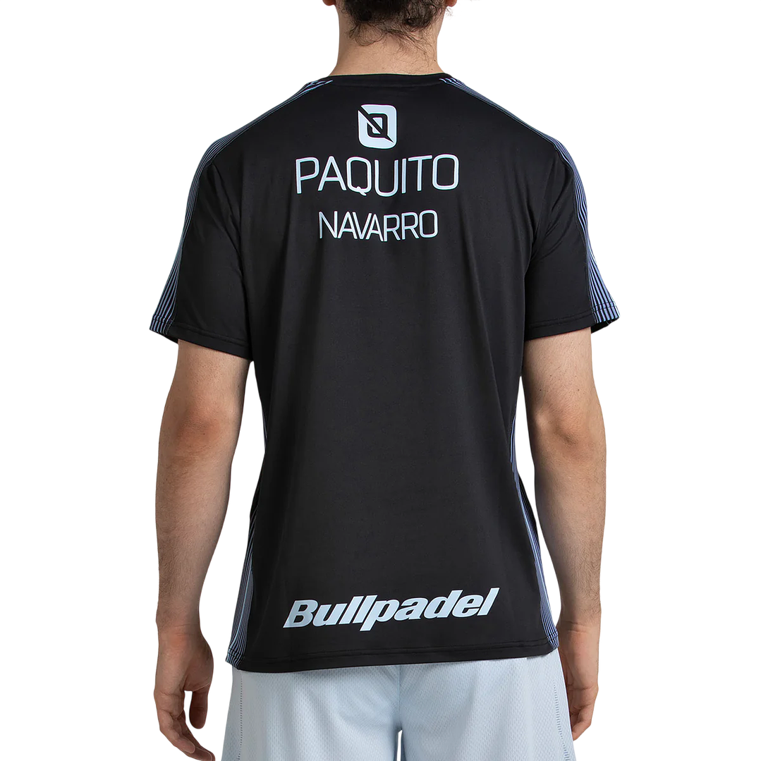 Polera Bullpadel Paquito 2026 Negro 4