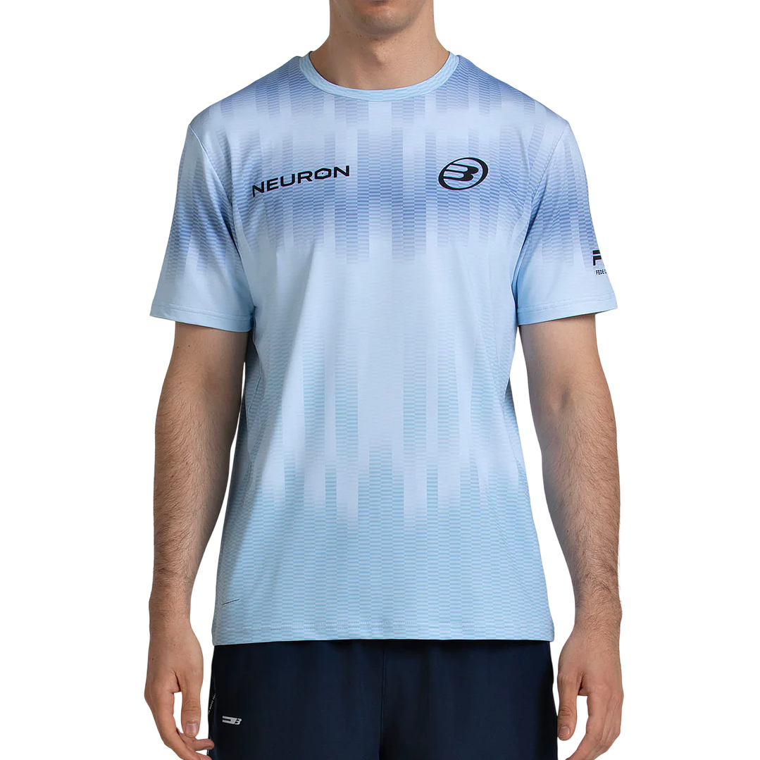Polera Bullpadel Chingotto 2026 Azul Glaciar  1
