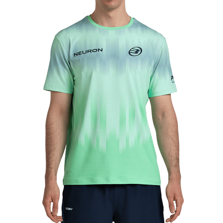 Polera Bullpadel Chingotto 2026 Verde Acido 1
