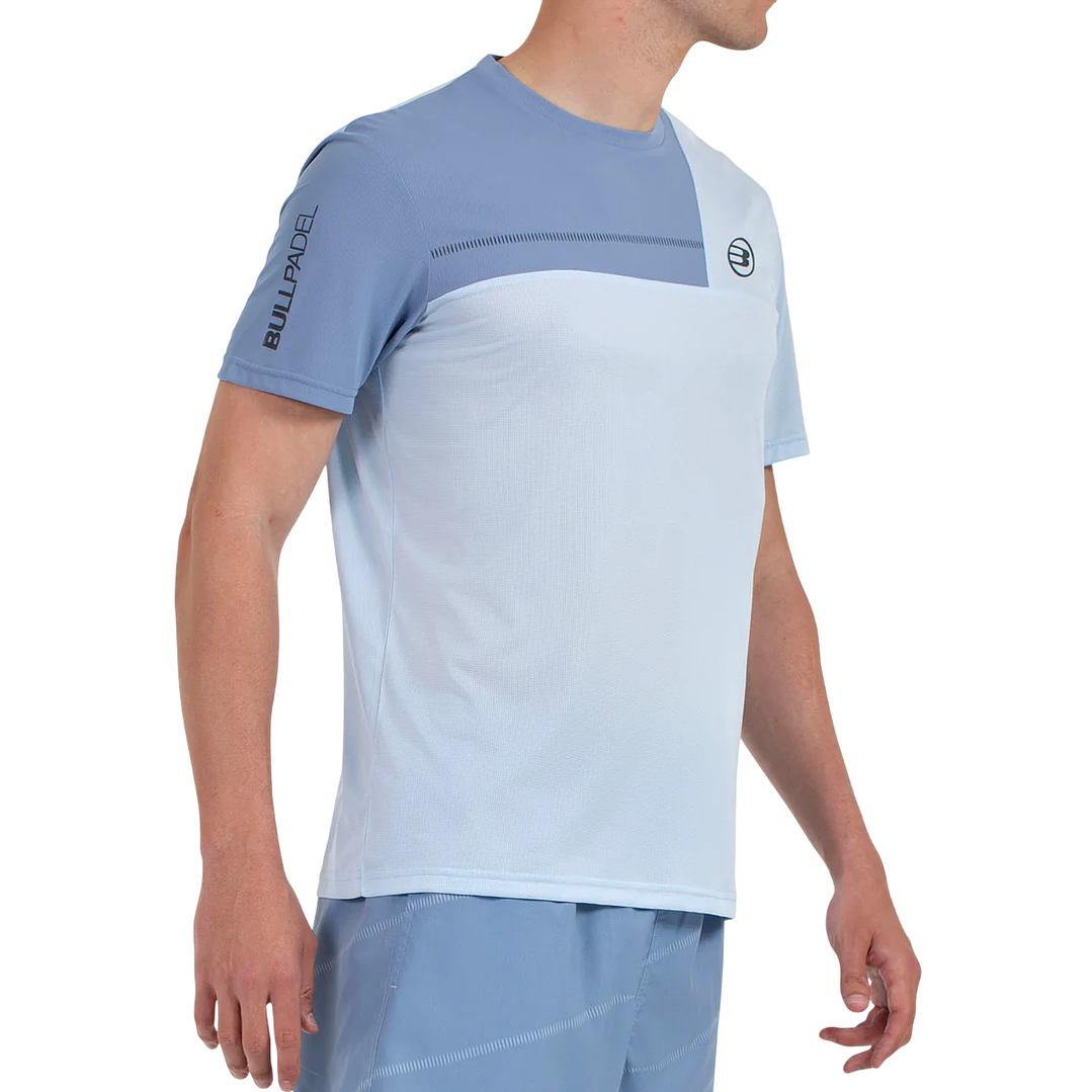 Polera Bullpadel Cacin Azul Glaciar Vigore  2