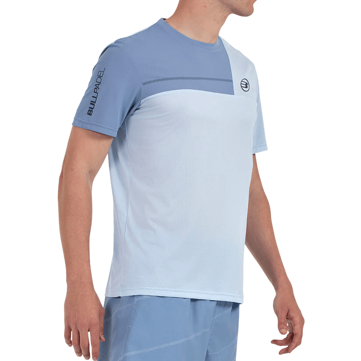Polera Bullpadel Cacin Azul Glaciar Vigore  2