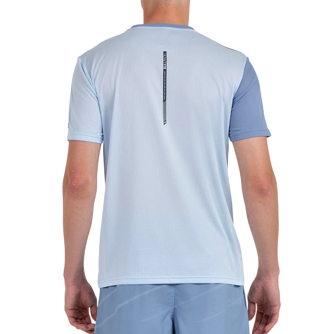 Polera Bullpadel Cacin Azul Glaciar Vigore  4