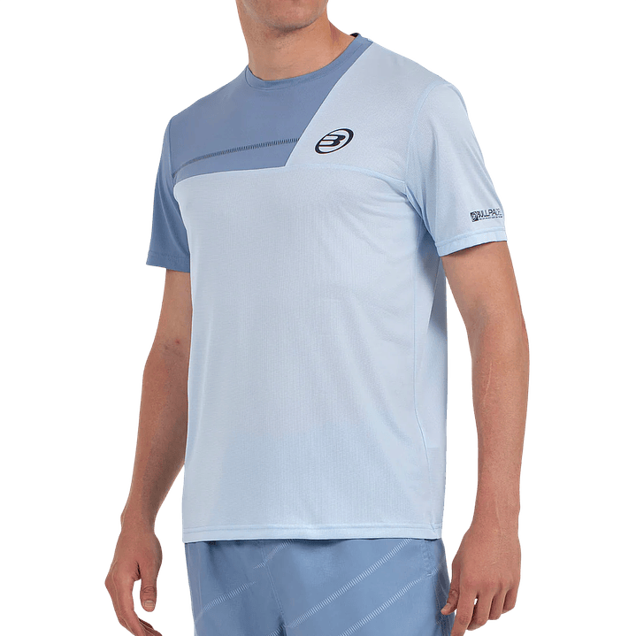 Polera Bullpadel Cacin Azul Glaciar Vigore  3