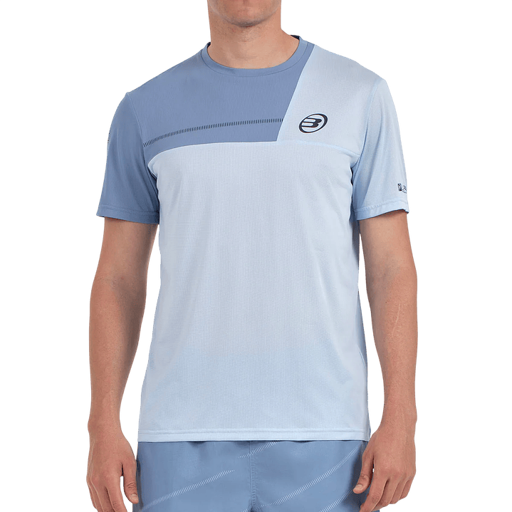 Polera Bullpadel Cacin Azul Glaciar Vigore  1