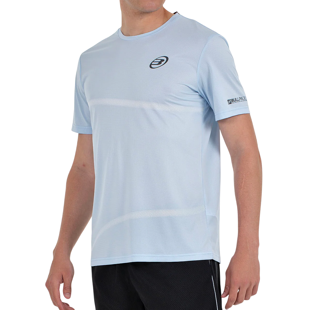 Polera Bullpadel Cheles Azul Glaciar Vigore  3