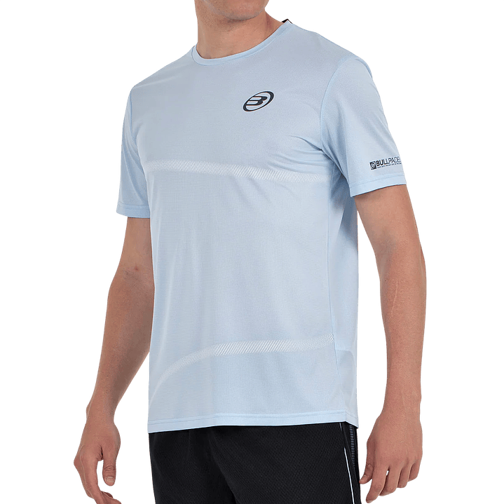 Polera Bullpadel Cheles Azul Glaciar Vigore  3