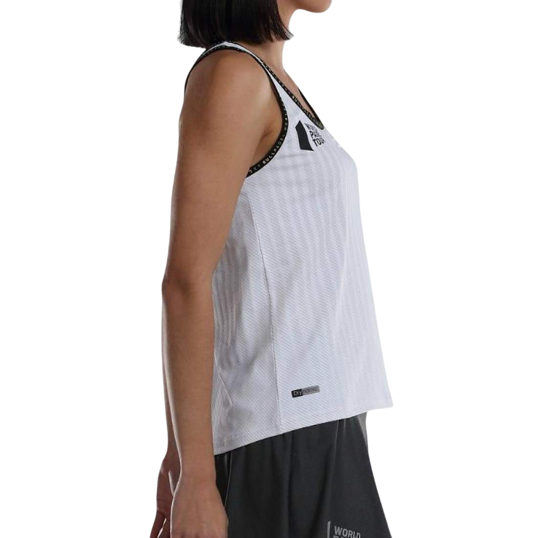 Polera Bullpadel Llave WPT Blanco 2