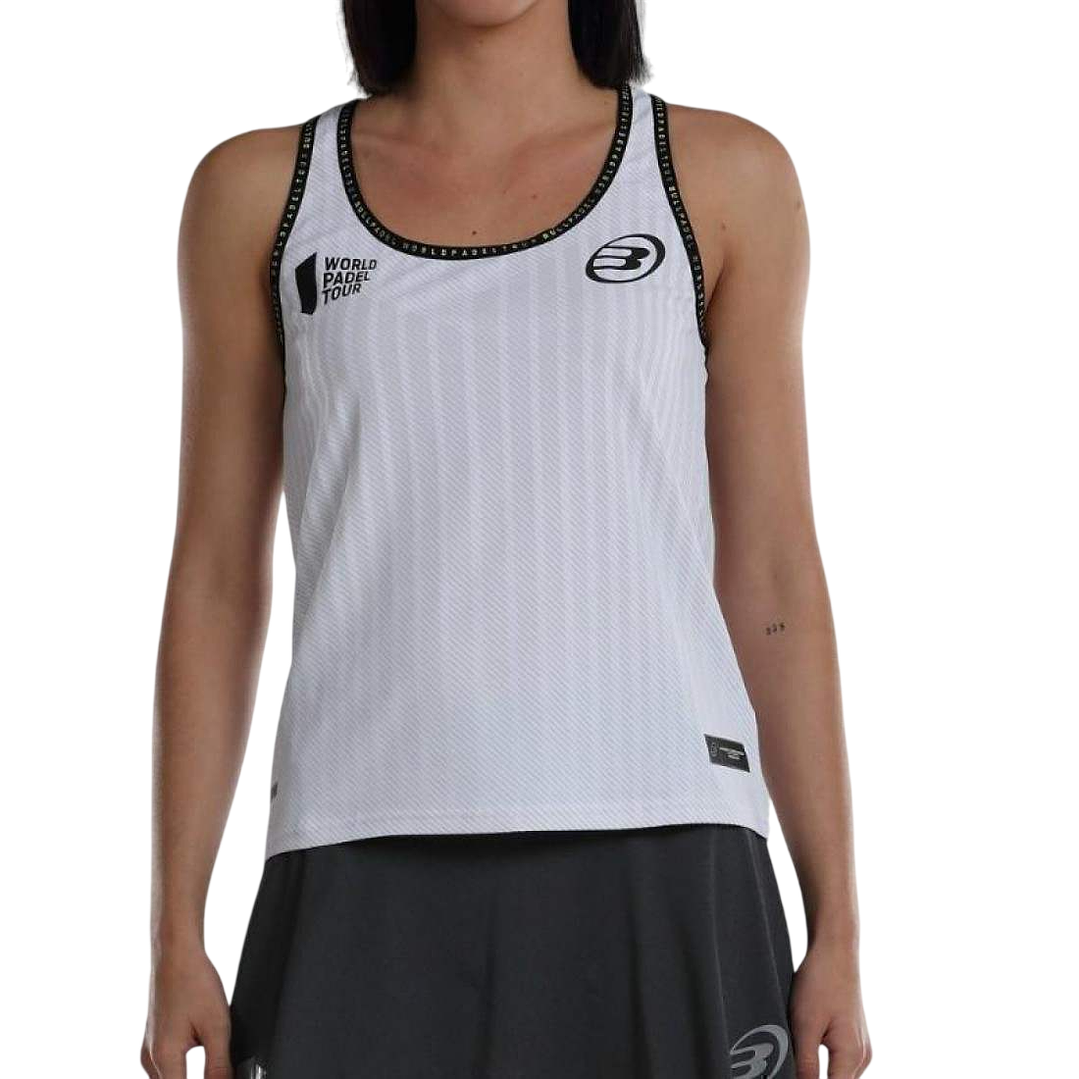 Polera Bullpadel Llave WPT Blanco 1