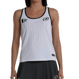Polera Bullpadel Llave WPT Blanco