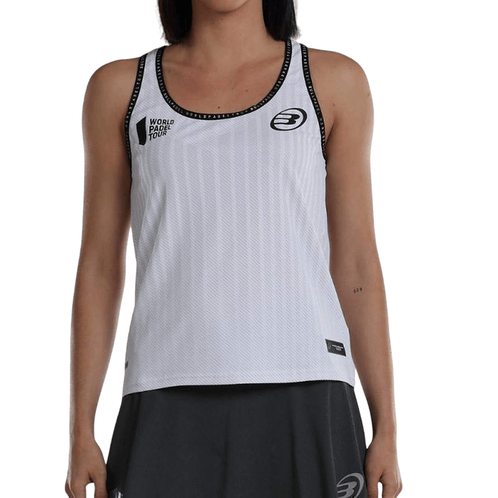 Polera Bullpadel Llave WPT Blanco 1