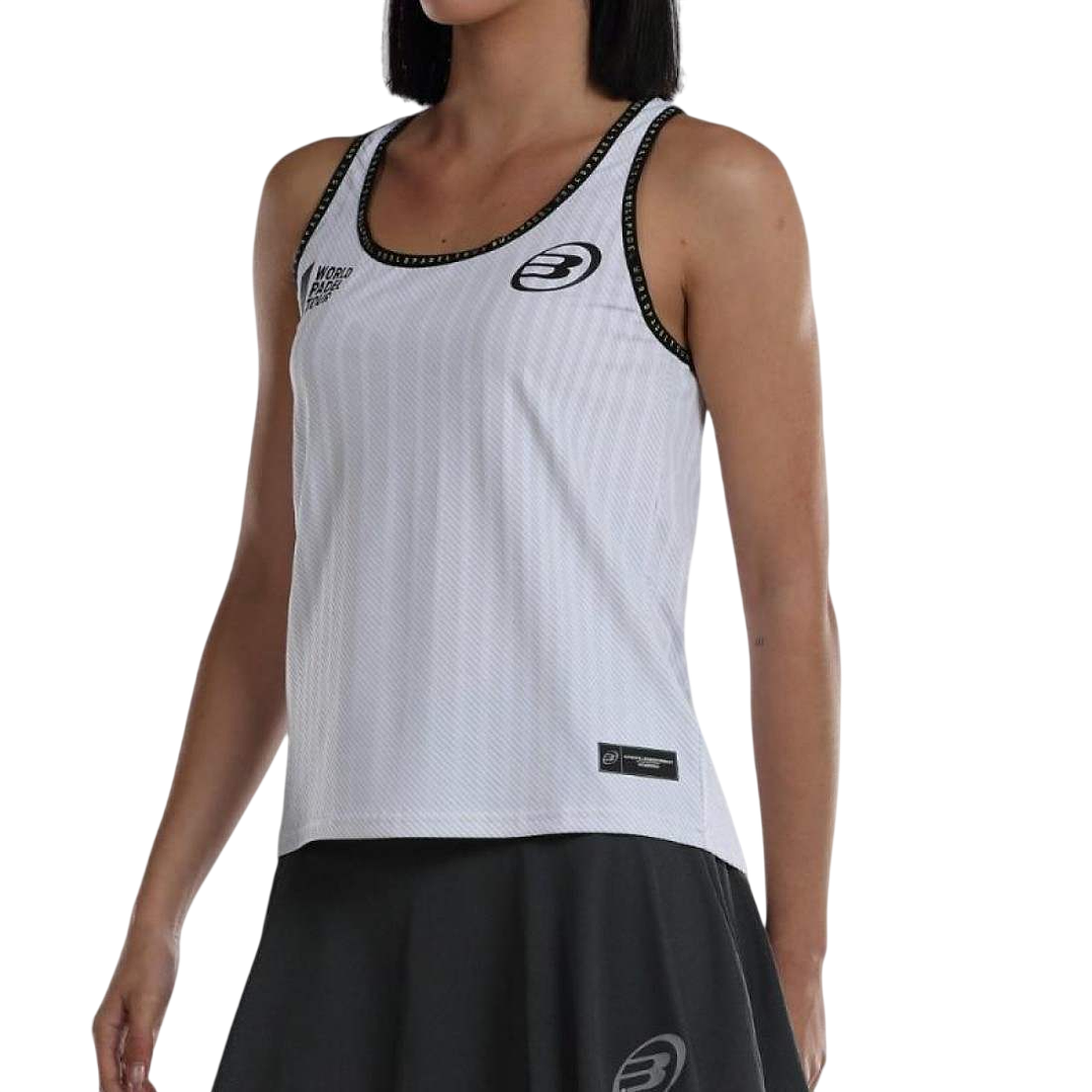 Polera Bullpadel Llave WPT Blanco 3