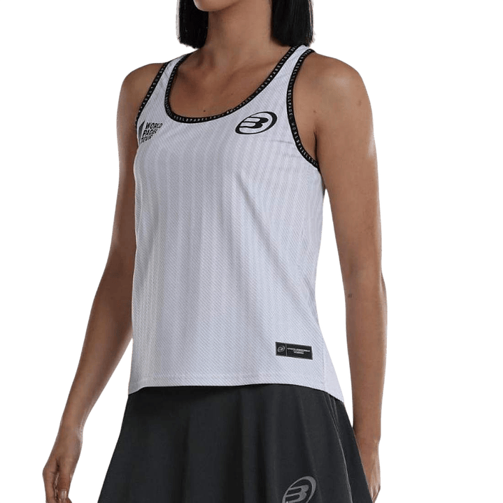 Polera Bullpadel Llave WPT Blanco 3