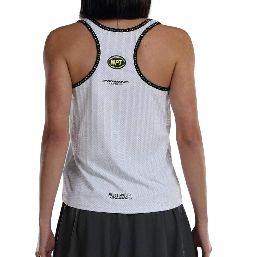 Polera Bullpadel Llave WPT Blanco 4