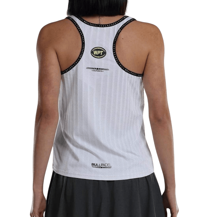 Polera Bullpadel Llave WPT Blanco 4