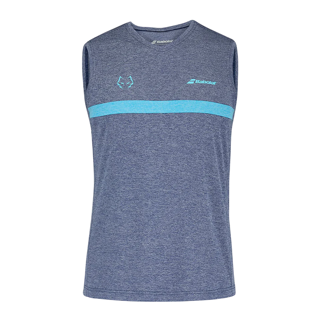 Polera Babolat  Muscle Tank Juan Lebrón Gris  1