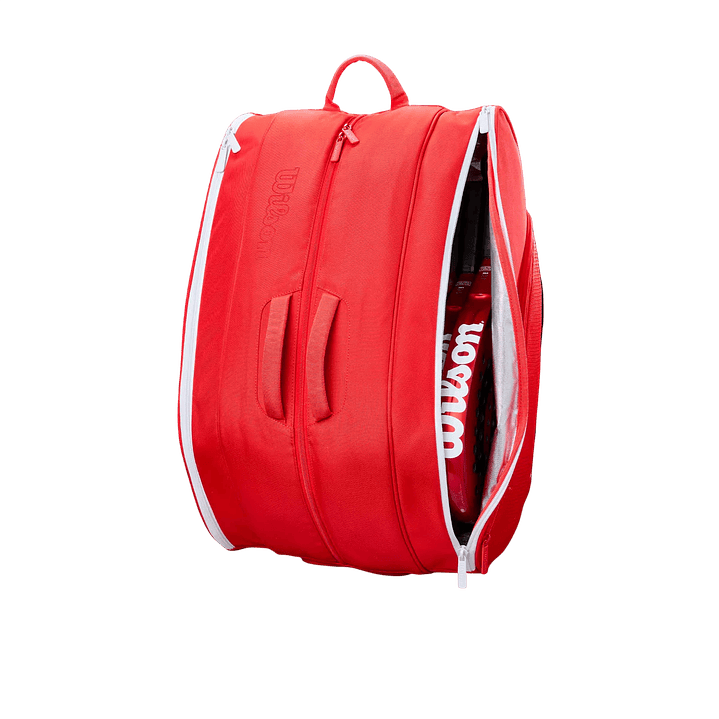 Bolso paletero de pádel Wilson Tour Bag Rojo  2