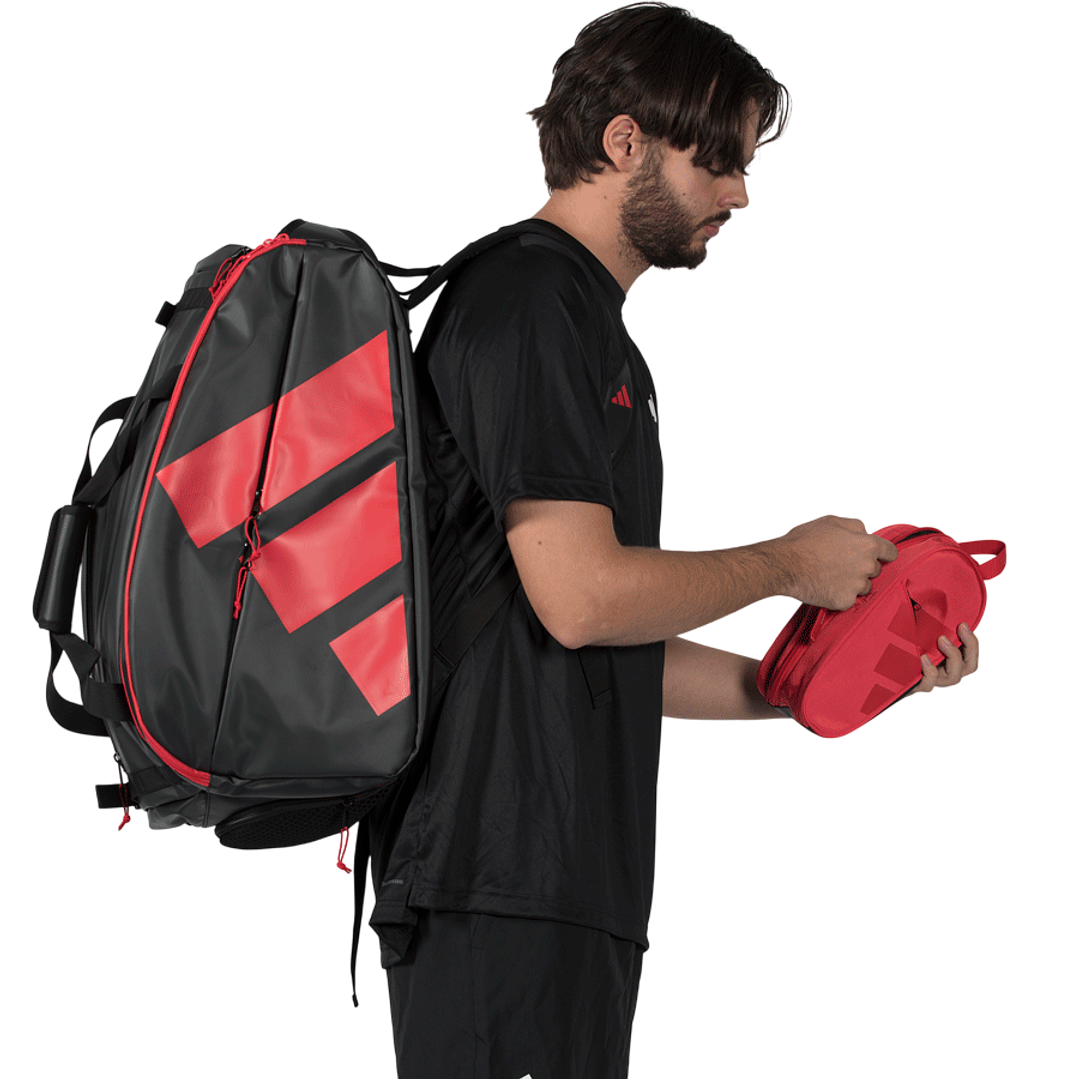 Neceser Adidas Ale Galán Rojo / Negro 2026 4