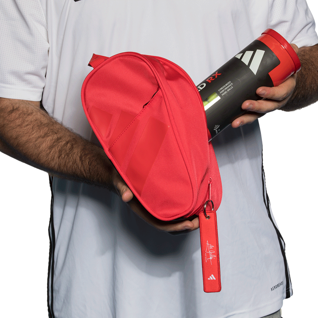 Neceser Adidas Ale Galán Rojo / Negro 2026 3