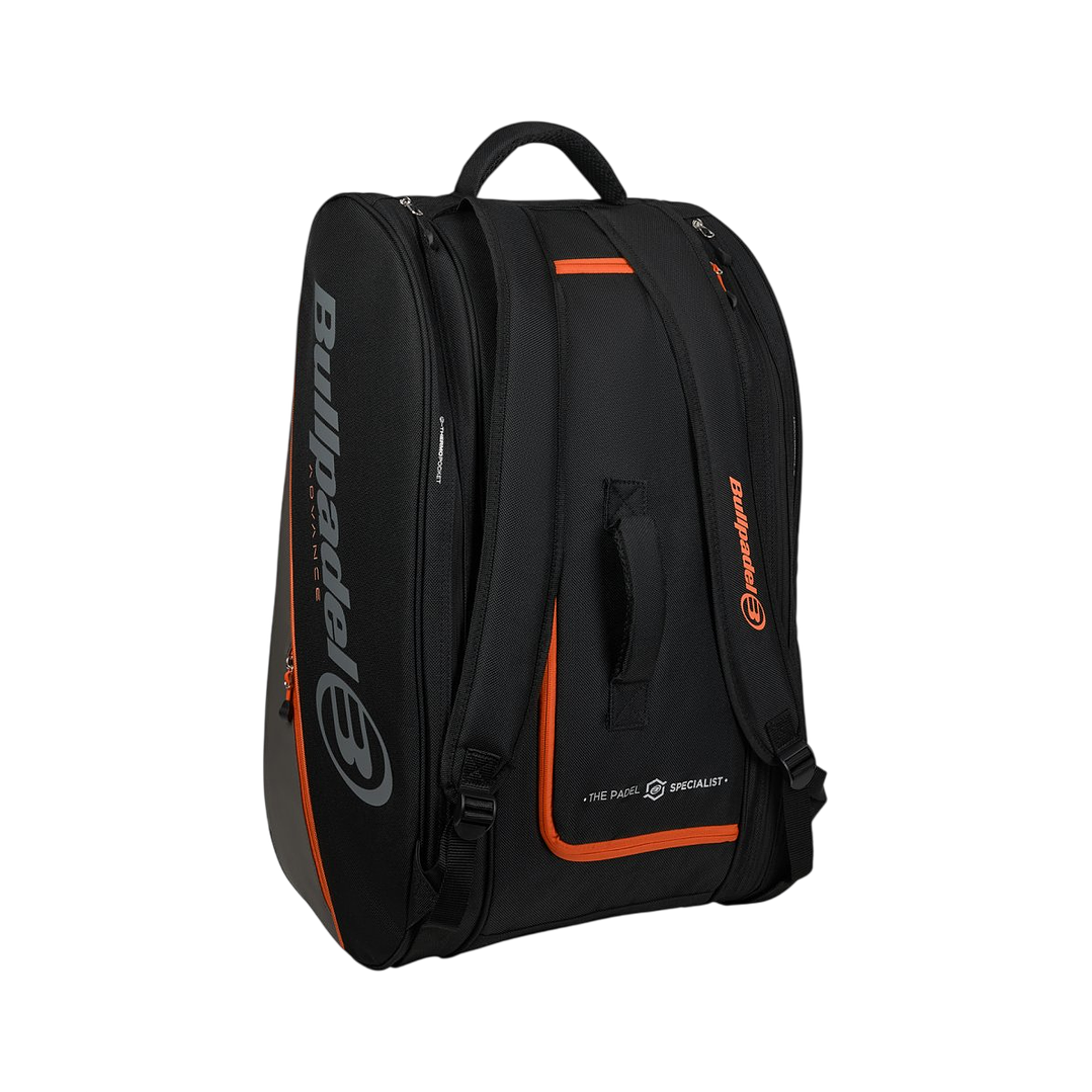 Bolso Paletero de pádel Bullpadel BPP26014 Advance Negro/Naranja 2