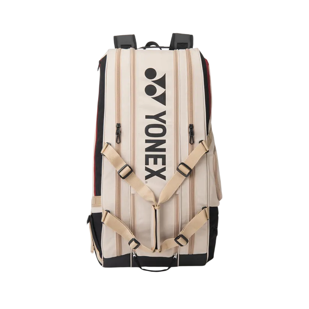 Bolso de tenis Yonex GEARLOGIC 72629 9PCS BEIGE 2