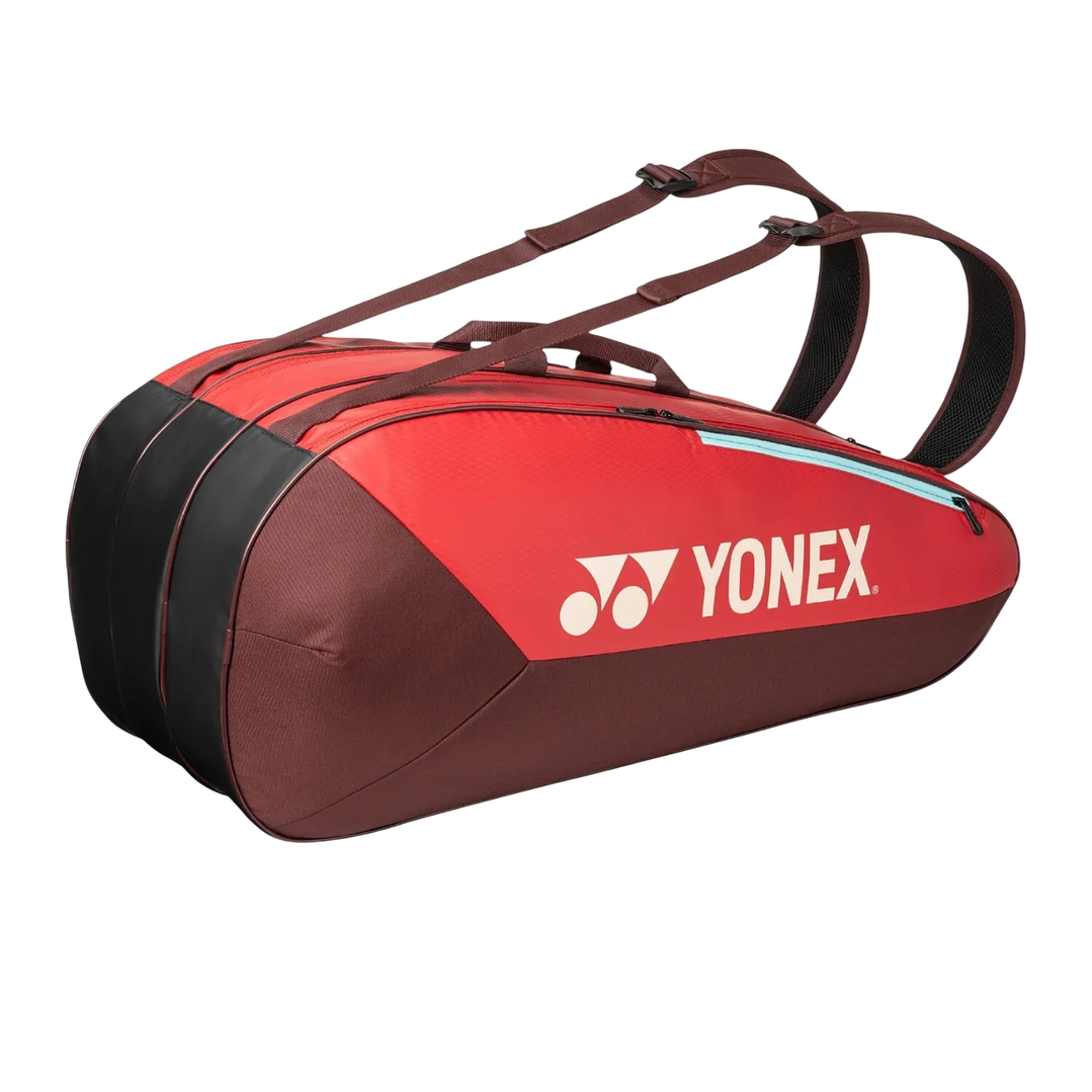 Bolso de tenis Yonex TEAM 42526 6Pcs Rojo  1