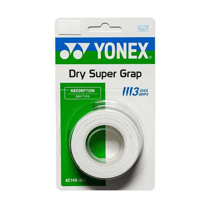 Overgrip Yonex Dry Super Grap Blanco x3 1