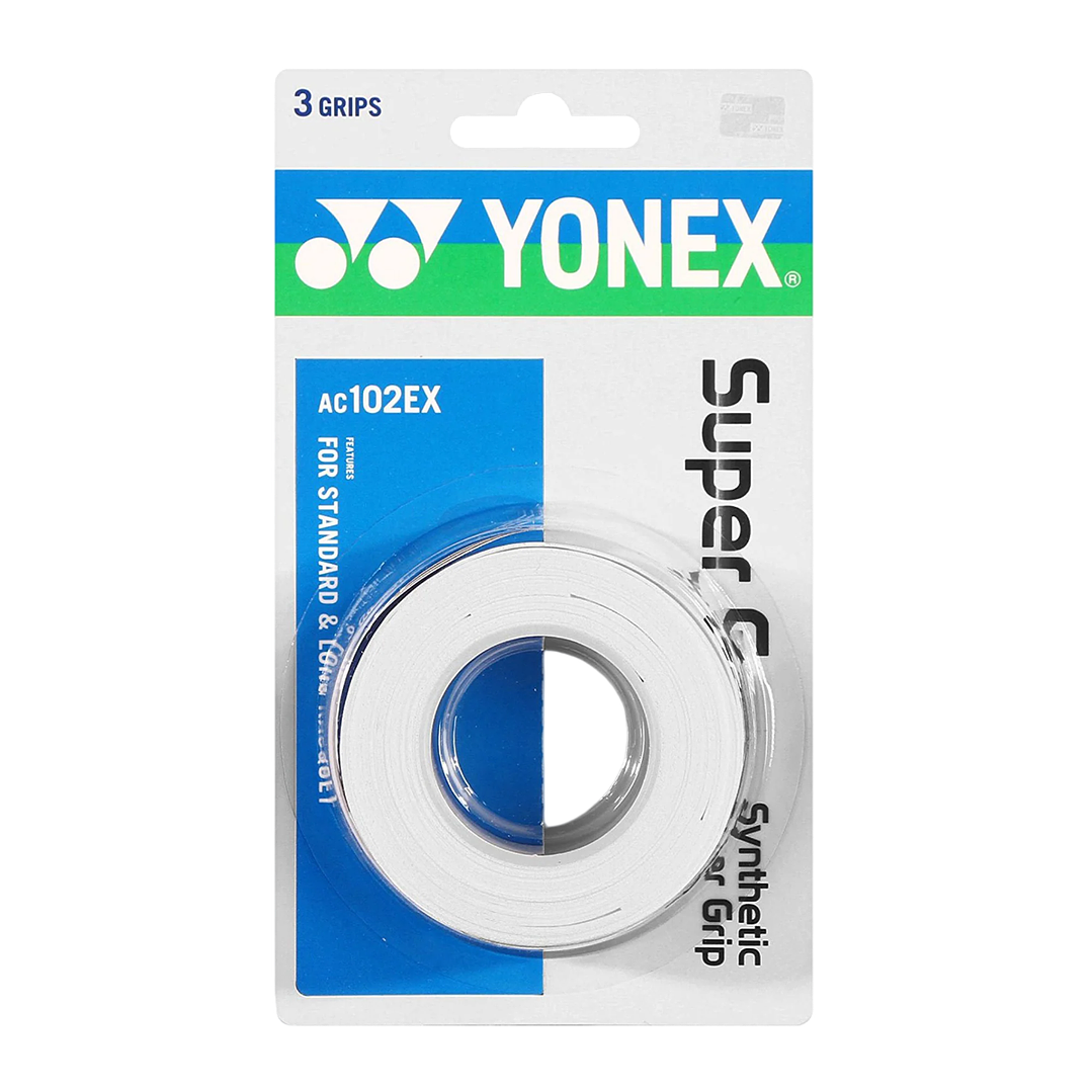 Overgrip Yonex Super Grap x3 Blanco  1