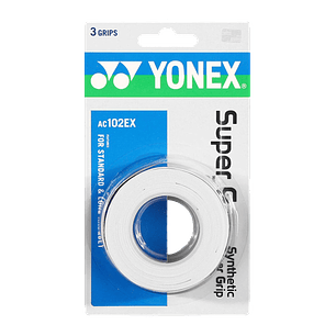 Overgrip Yonex Super Grap x3 Blanco 