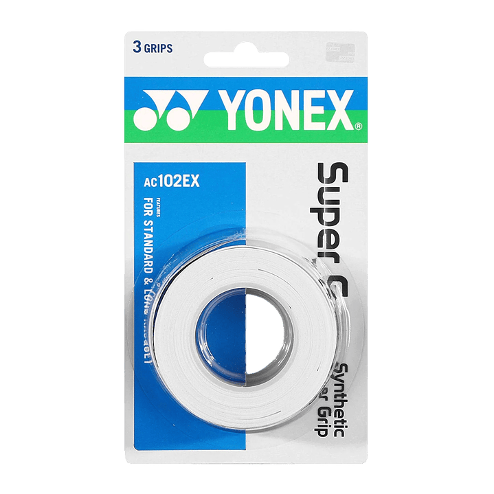 Overgrip Yonex Super Grap x3 Blanco  1