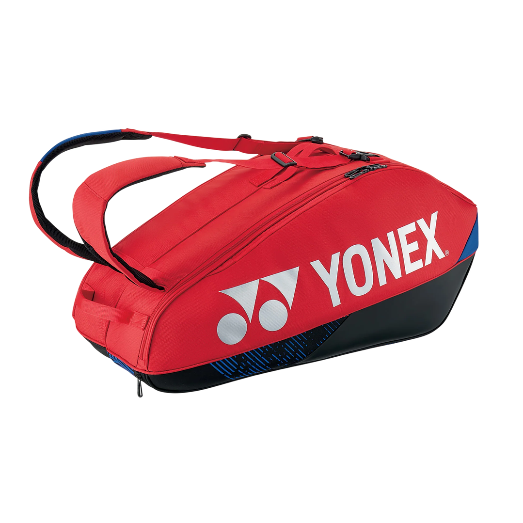 Bolso de tenis Yonex PRO 92426 6PCS Scarlet Rojo  1