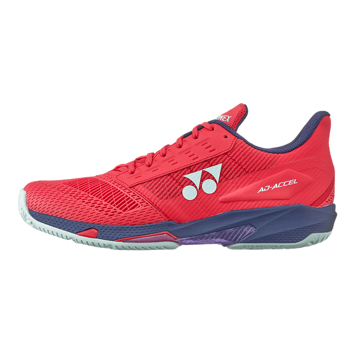 Zapatillas de Tenis Yonex AD-ACCEL All Court Rojo Atardecer  3