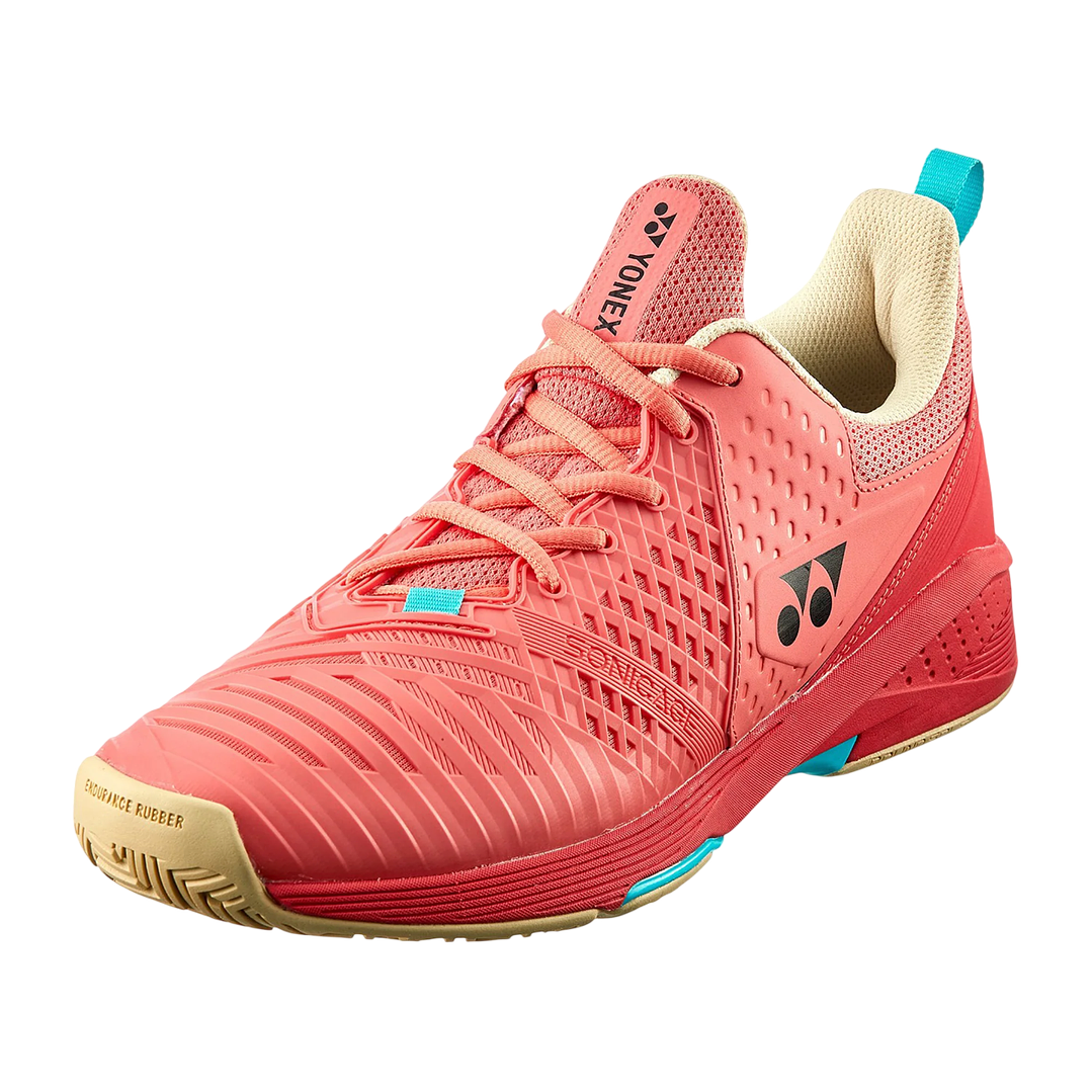 Zapatillas de Tenis Yonex SONICAGE 3 Rojo Coral  4