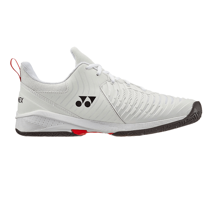Zapatillas de Tenis Yonex SONICAGE 3 Blanco/Rojo 1