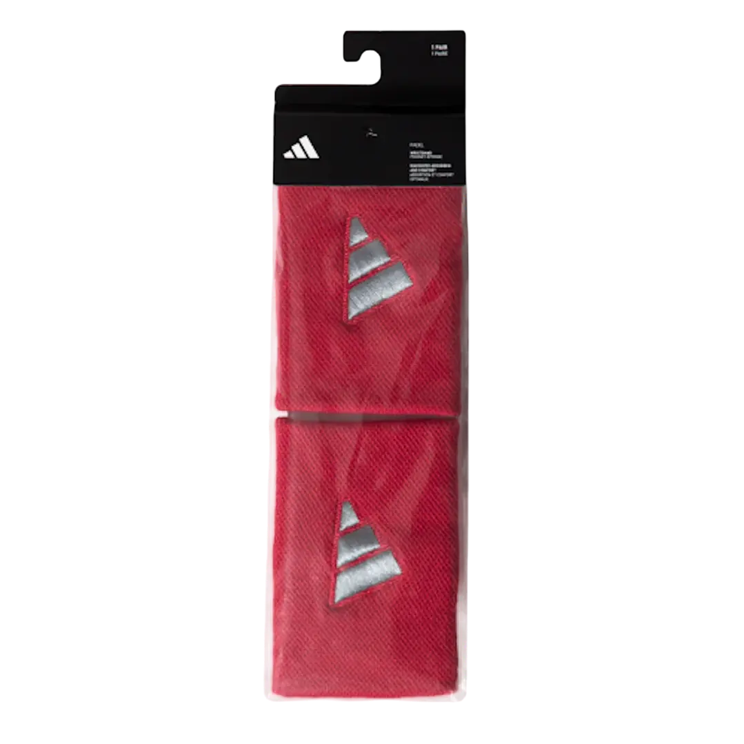 Muñequeras Adidas Largas Rojo/Gris  1