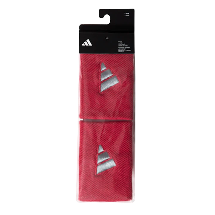 Muñequeras Adidas Largas Rojo/Gris  1