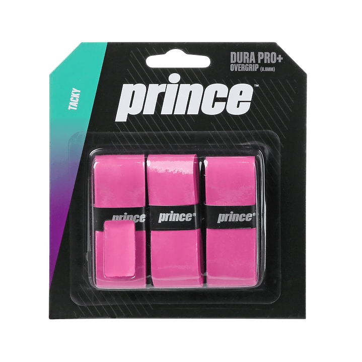 Overgrip Prince Durapro+ x3 Rosa  1