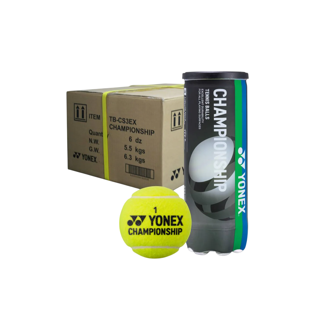 Caja de pelotas de Tenis Yonex Tour X3 2