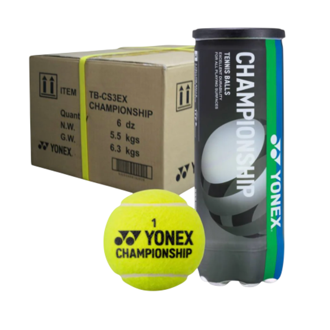 Caja de pelotas de Tenis Yonex Tour X3 1