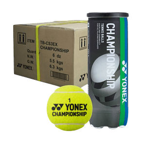 Caja de pelotas de Tenis Yonex Tour X3
