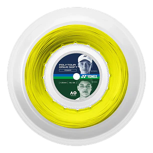 Cuerdas de Tenis Yonex  POLYTOUR DRIVE SOFT Amarillo 