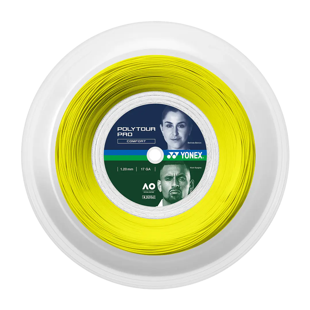 Cuerda de Tenis Yonex POLY TOUR PRO Amarillo 1