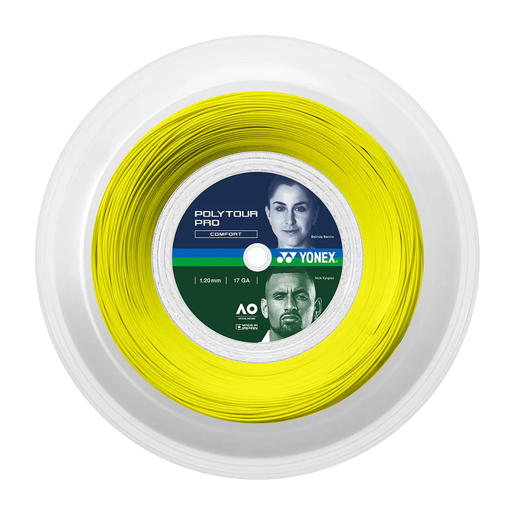 Cuerda de Tenis Yonex POLY TOUR PRO Amarillo 1